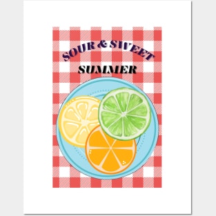 Sour & Sweet Summer Posters and Art